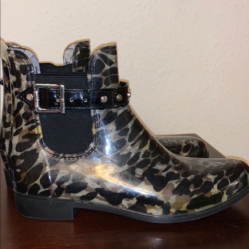 Halogen Short Rain Boots NWOT